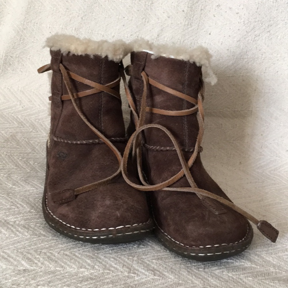 UGG Boots Dark Brown Size 8